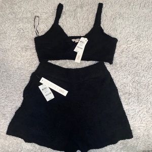 NWT Culpos Fuzzy Lounge set
